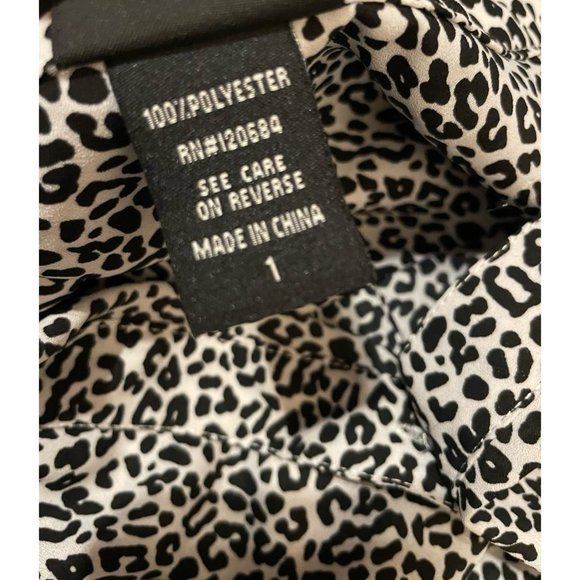 Torrid Leopard Print Tunic Blouse - Picture 7 of 7